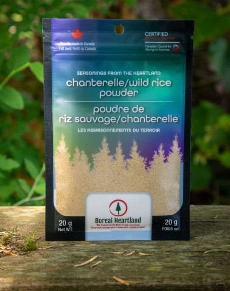 Chanterelle/Wild Rice Powder | Seasoning Pouches |