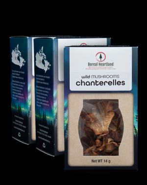 Dried Chanterelles Mushrooms - 3 Pack